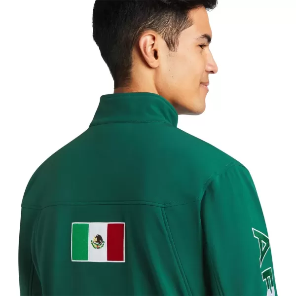imageARIAT Mens New Team Softshell Mexico JacketVerde