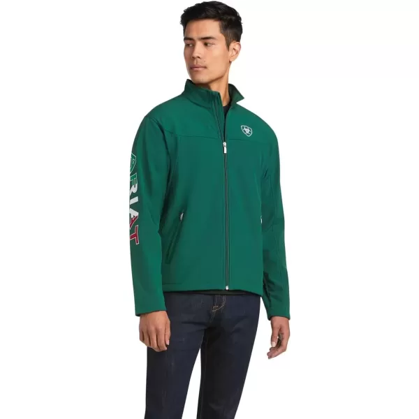 imageARIAT Mens New Team Softshell Mexico JacketVerde