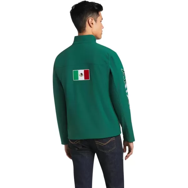 imageARIAT Mens New Team Softshell Mexico JacketVerde