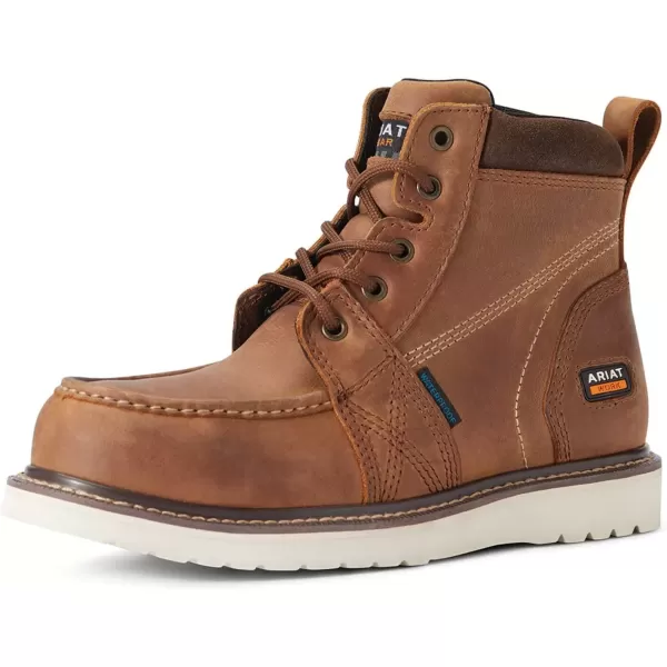 imageARIAT Rebar Wedge Moc Toe H2O CT Womens BootAged Honey