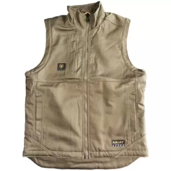 imageAriat Mens Rebar Duracanvas VestField Khaki