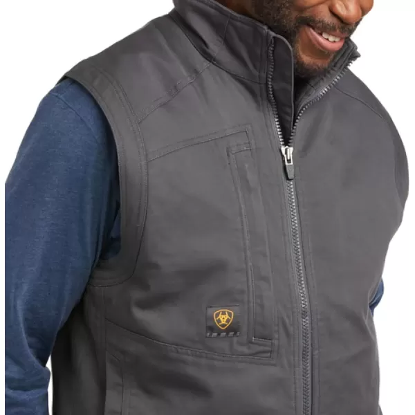 imageAriat Mens Rebar Duracanvas VestRebar Gray