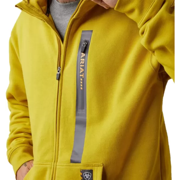 imageAriat Mens Rebar Workman Full Zip HoodieAntique Moss