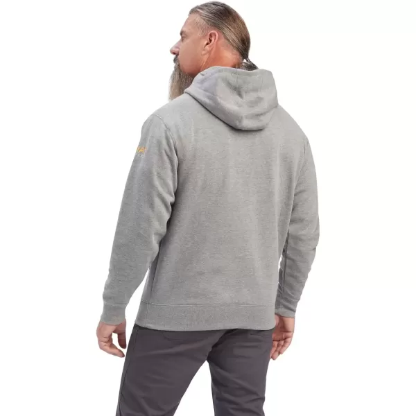 imageAriat Mens Rebar Workman Full Zip HoodieHeather Grey