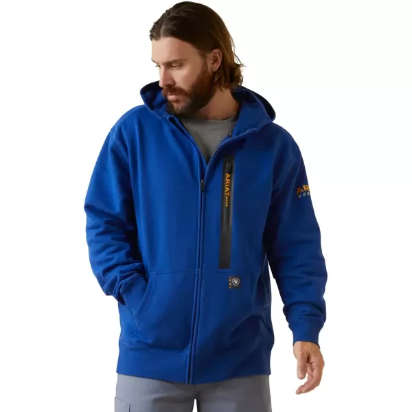 imageAriat Mens Rebar Workman Full Zip HoodieRoyal Blue