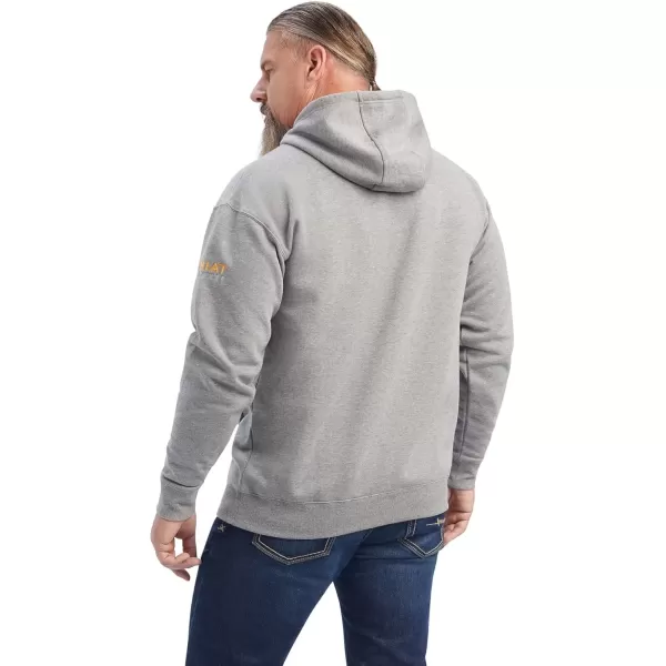 imageAriat Mens Rebar Workman HoodieHeather Grey