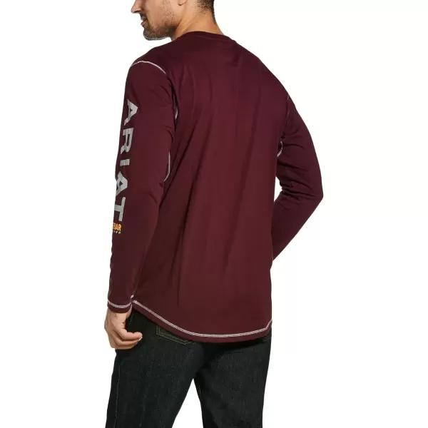 imageAriat Mens Rebar Workman LogoMalbec