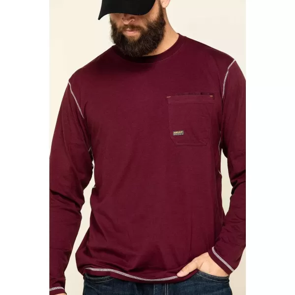 imageAriat Mens Rebar Workman LogoRebar Grey