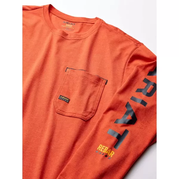 imageAriat Mens Rebar Workman LogoVolcanic Fire