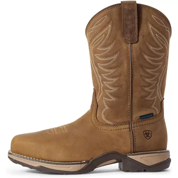 imageAriat Womens Anthem Waterproof Composite Toe Work BootDistressed Brown