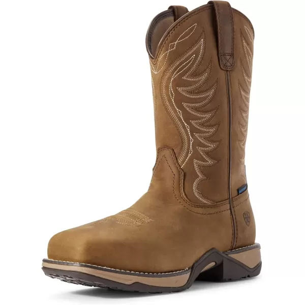 imageAriat Womens Anthem Waterproof Composite Toe Work BootDistressed Brown