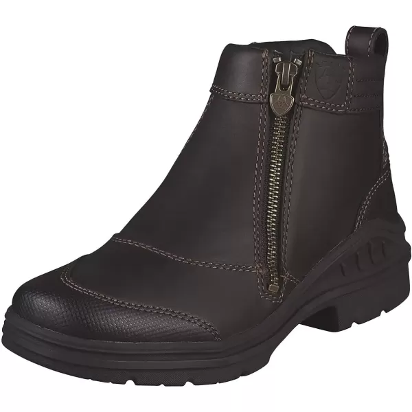 imageAriat Womens Barnyard Side Zip BootBrown