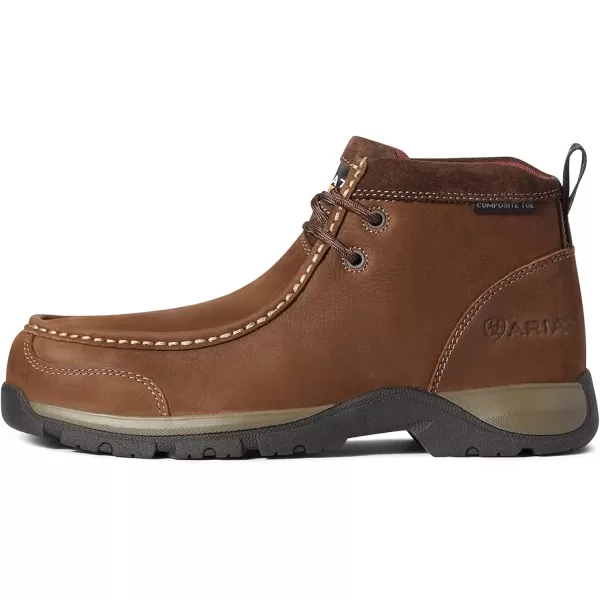 imageAriat Womens Edge Lte Moc Composite Toe Work BootDark Brown