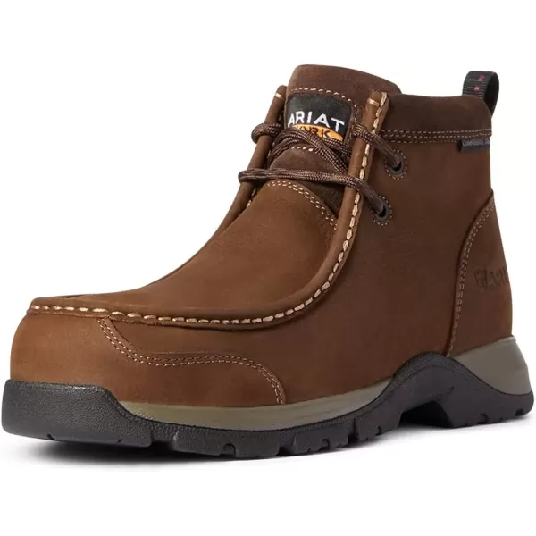 imageAriat Womens Edge Lte Moc Composite Toe Work BootDark Brown