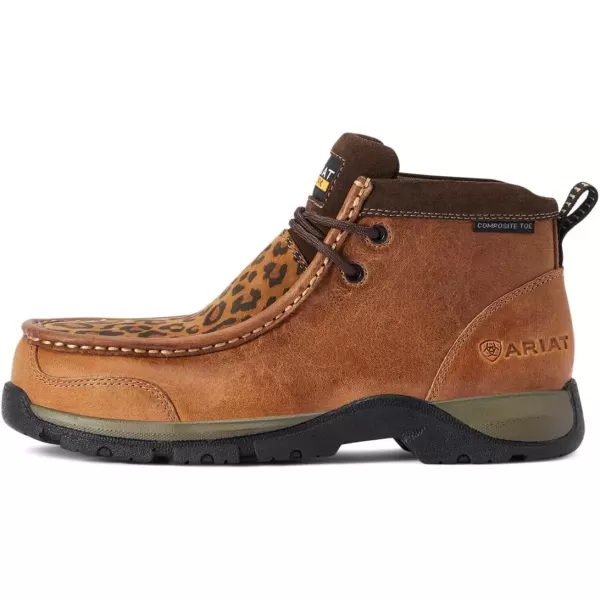imageAriat Womens Edge Lte Moc Composite Toe Work BootDesert Brown
