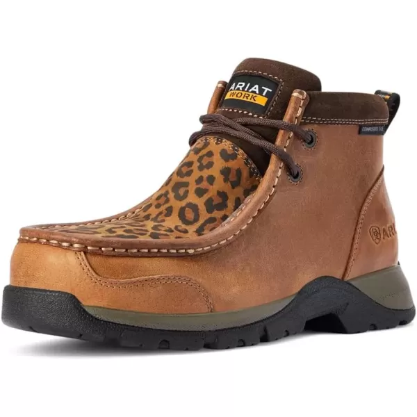 imageAriat Womens Edge Lte Moc Composite Toe Work BootDesert Brown