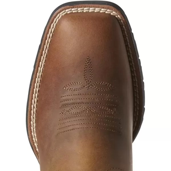 imageAriat Womens Hybrid Rancher Western BootDistressed Brown