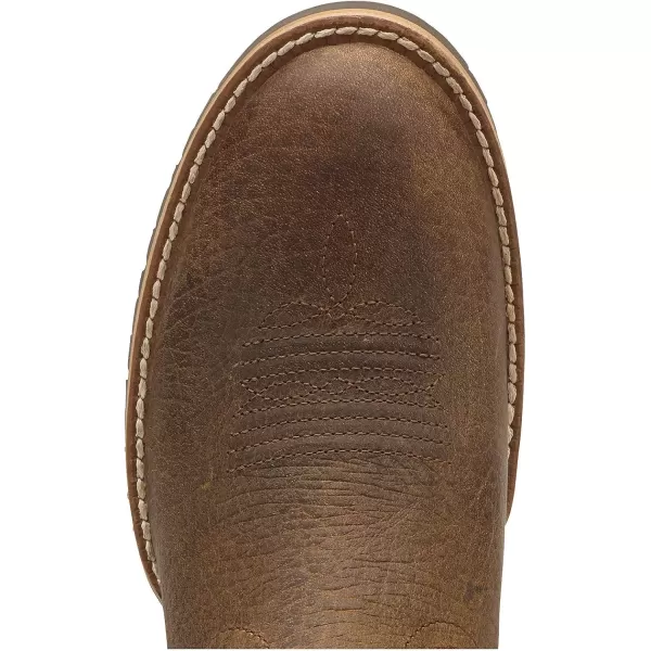 imageAriat Womens Hybrid Rancher Western BootDistressed BrownHot Leaf