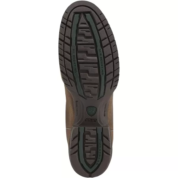 imageAriat Womens Hybrid Rancher Western BootDistressed BrownHot Leaf