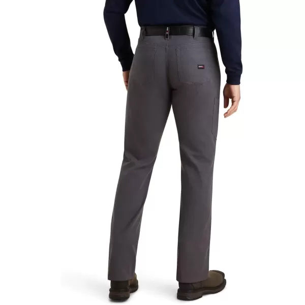 imageARIAT Mens Fr M4 Relaxed Crossfire Straight PantIron Grey