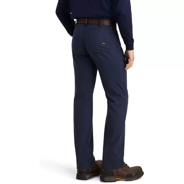 imageARIAT Mens Fr M4 Relaxed Crossfire Straight PantNavy