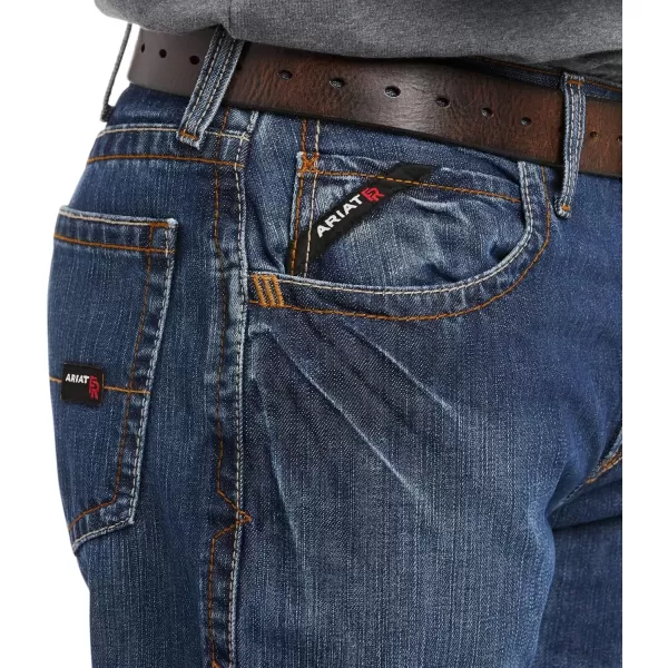 imageAriat Mens FR M3 Loose Basic Stackable Straight Leg JeanFlint