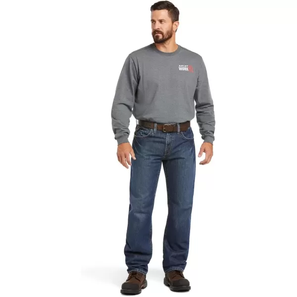 imageAriat Mens FR M3 Loose Basic Stackable Straight Leg JeanFlint
