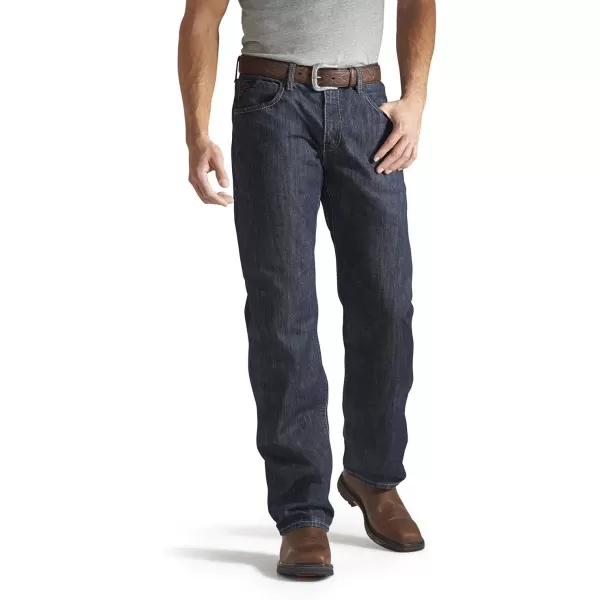 imageAriat Mens FR M3 Loose Basic Stackable Straight Leg JeanShale