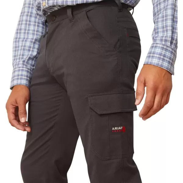imageAriat Mens FR M7 Slim DuraStretch Duralight Twill Straight PantCharcoal