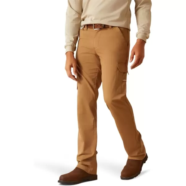 imageAriat Mens FR M7 Slim DuraStretch Duralight Twill Straight PantField Khaki