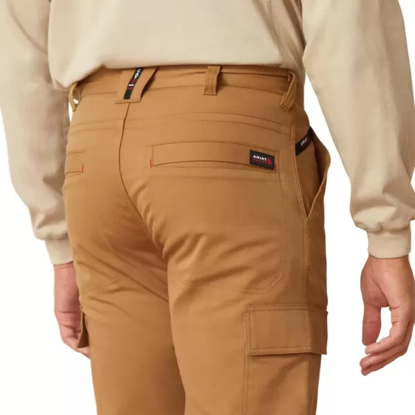 imageAriat Mens FR M7 Slim DuraStretch Duralight Twill Straight PantField Khaki