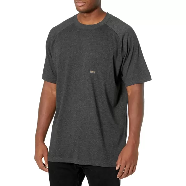 imageAriat Mens Rebar Cotton Strong TShirtCharcoal Heather