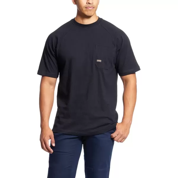 imageAriat Mens Rebar Cotton Strong TShirtHeather Gray
