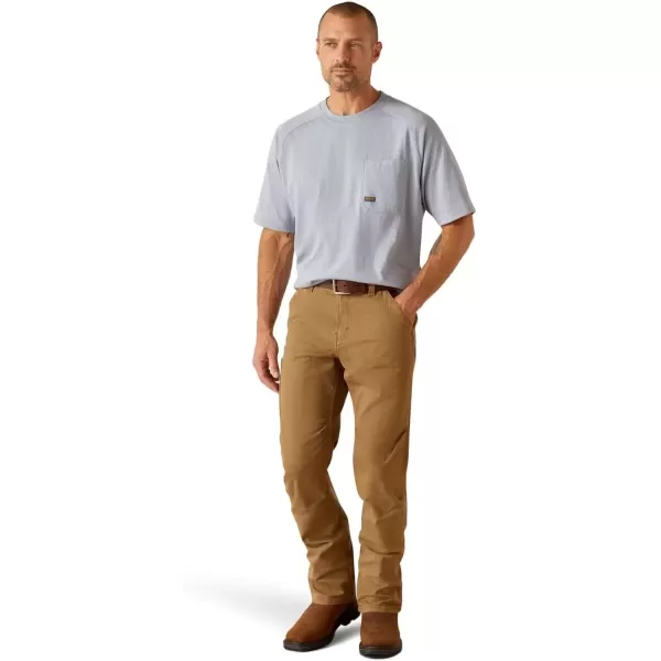 imageAriat Mens Rebar Cotton Strong TShirtInfinity Heather