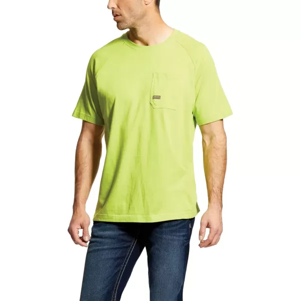 imageAriat Mens Rebar Cotton Strong TShirtLime