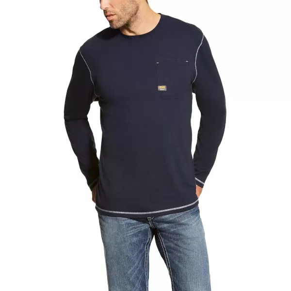 imageAriat Mens Rebar Workman TShirtNavy