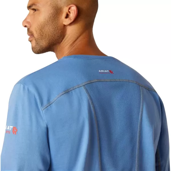 imageARIAT Mens Fr Ac Crew TShirtCampanula