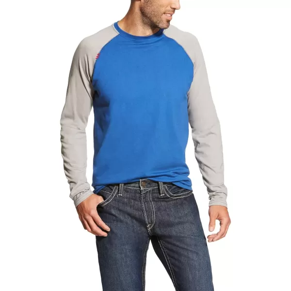 imageARIAT Mens Fr Baseball TShirtRedDark Grey