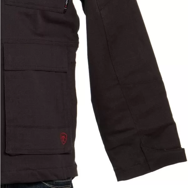imageARIAT Mens Fr Canvas Stretch JacketDark Gray
