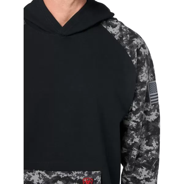 imageARIAT Mens Fr Canvas Stretch JacketDark Gray
