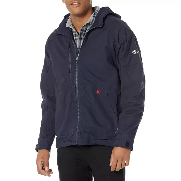 imageARIAT Mens Fr Duralight Stretch Canvas JacketNavy