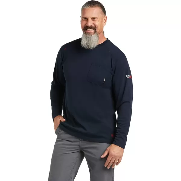 imageARIAT Mens Fr Max Protect Inherent TShirtNavy