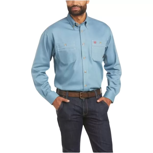 imageARIAT Mens Fr Vented Work ShirtField Khaki