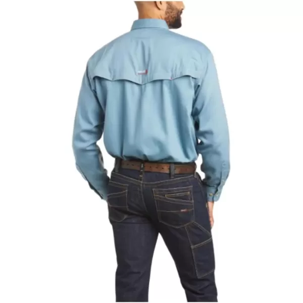 imageARIAT Mens Fr Vented Work ShirtField Khaki