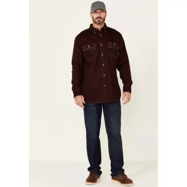 imageARIAT Mens Fr Vented Work ShirtMalbec