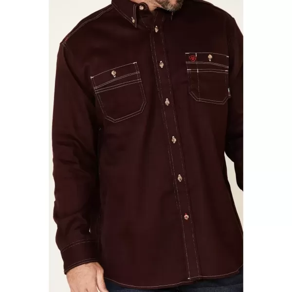 imageARIAT Mens Fr Vented Work ShirtMalbec