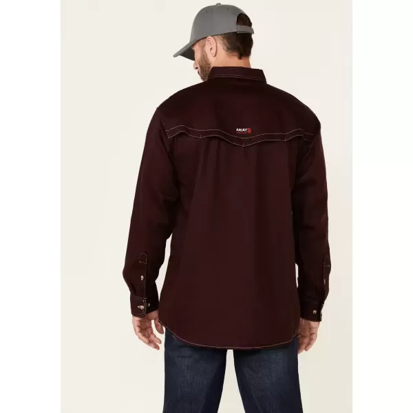 imageARIAT Mens Fr Vented Work ShirtMalbec