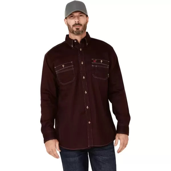 imageARIAT Mens Fr Vented Work ShirtMalbec