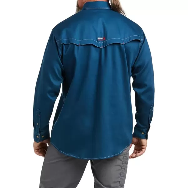 imageARIAT Mens Fr Vented Work ShirtTeal