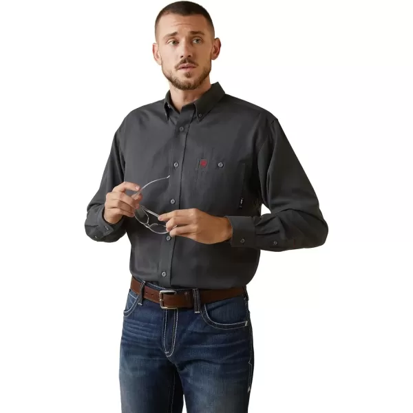 imageAriat Mens FR Air Inherent Work ShirtCharcoal Heather
